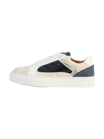 Divine Factory Leder-Sneaker Blau