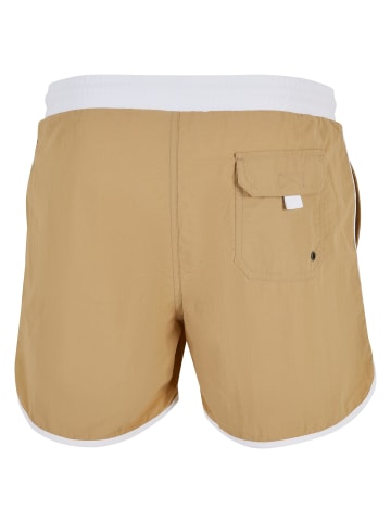 Urban Classics Urban Classics Badeshorts in white/unionbeige