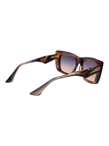 Dita Unisex Sonnenbrille Rechtwinklig Braun