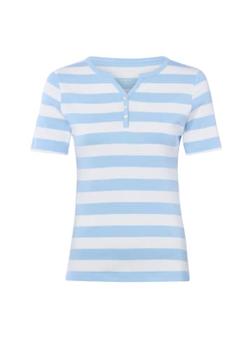 brookshire T-Shirt in hellblau weiß - 0013