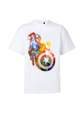 Marvel Marvel T-Shirt - Captain America in weiß