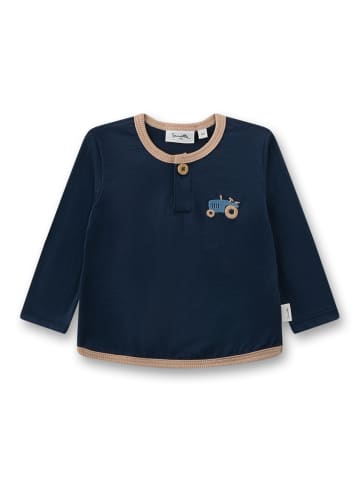 Sanetta Langarmshirt in Blau