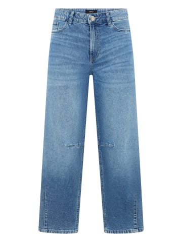 Zero  Modern fit Jeans mit Waschung in Middle Blue Denim