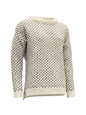 DEVOLD Pullover W NORDSJO WOOL SWEATER in Weiß