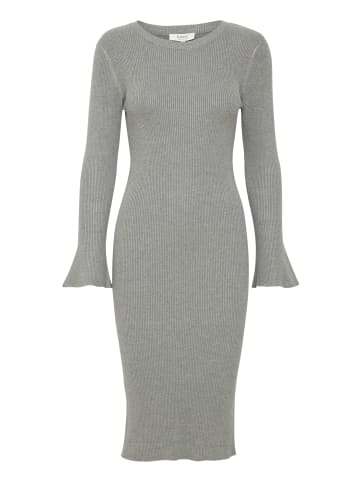 b. young Kleid BYMMORLA Slim fit in Mid Grey Melange
