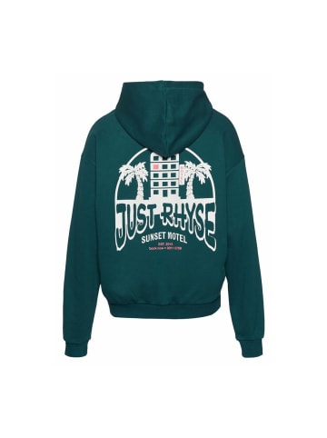 Just Rhyse Hoodie "Just Rhyse Motel Hoody" in Türkis