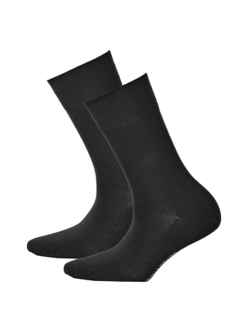 Hudson Socken 2er Pack in Schwarz