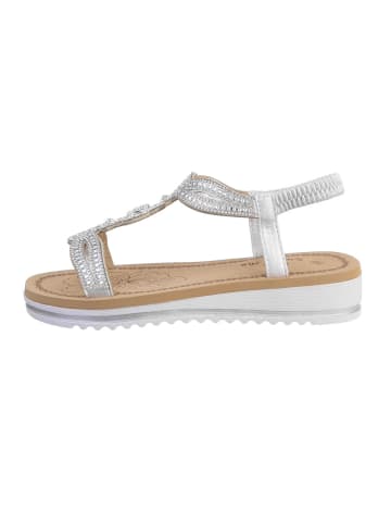 Ital-Design Sandale & Sandalette in Silber