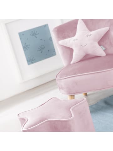 roba Lil Sofa' Bundle: Sofa, Sternhocker & Kissen Rosa/Mauve