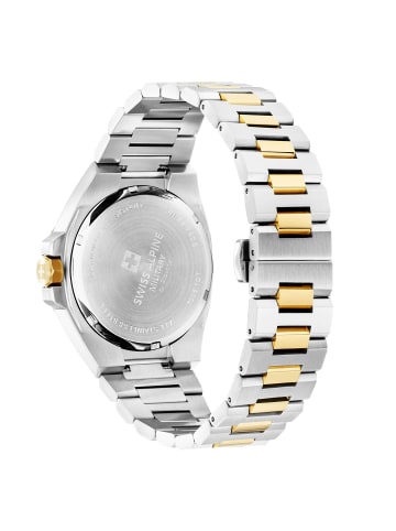 Swiss Alpine Military by Grovana Analoguhr für Herren in silber