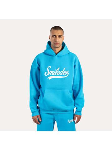 SMILODOX Hoodie Lorik in Hellblau