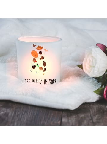 Mr. & Mrs. Panda Kerzenhalter Kuh mit Spruch in Transparent