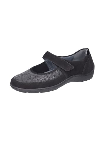 WALDLÄUFER Slipper in schwarz