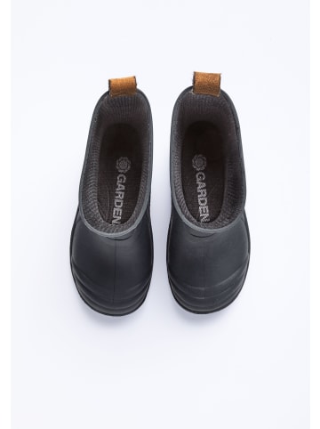 Gardena Regenstiefel mit Logo-Patch und Profilsohle in Schwarz