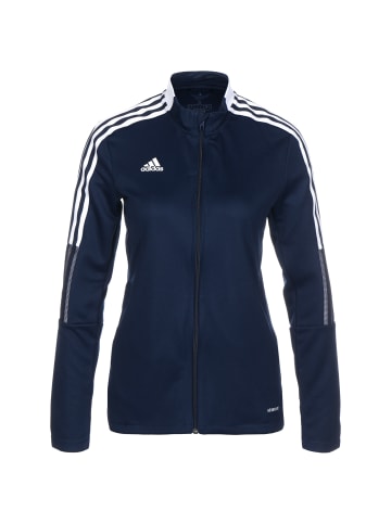 adidas Performance Trainingsjacke Tiro 21 in dunkelblau / weiß