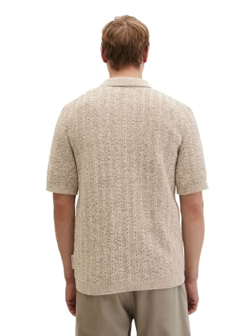Marc O'Polo Kurzarm-Strickjacke regular in Chalky Sand