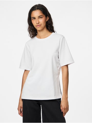 Pieces T-Shirt in Bright White