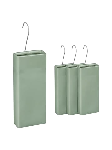 relaxdays 4 x Luftbefeuchter Heizung in Salbei - 400ml