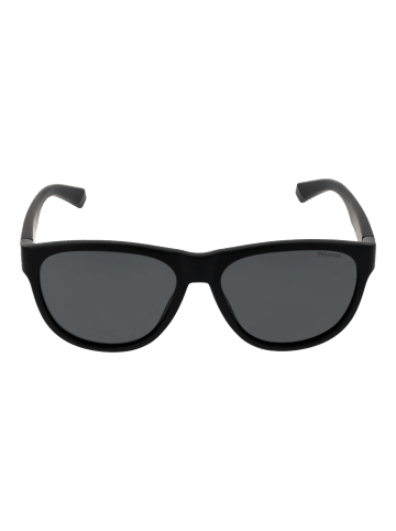 Polaroid Unisex Sonnenbrille Rund Schwarz