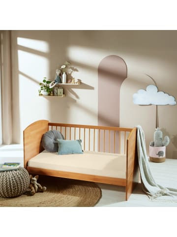 Erwin Müller Frottee Kinder-Spannbettlaken 2er-Pack Erding in natur