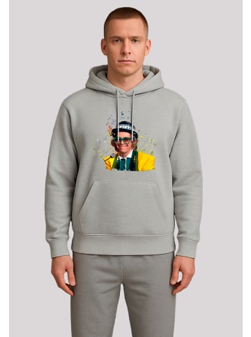 F4NT4STIC Hoodie TV Times Elton John At The Piano 1977 in grau meliert