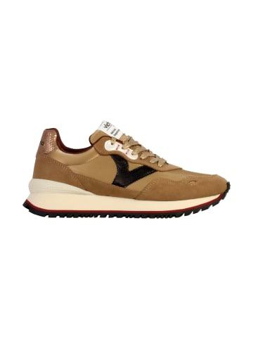 Victoria Viento Métal Leder-Sneaker Gold