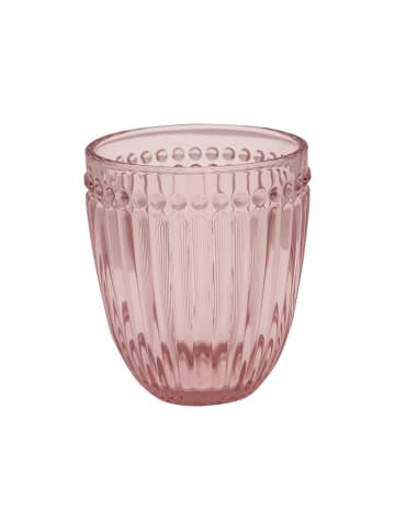 Greengate Wasserglas Alice in pale pink