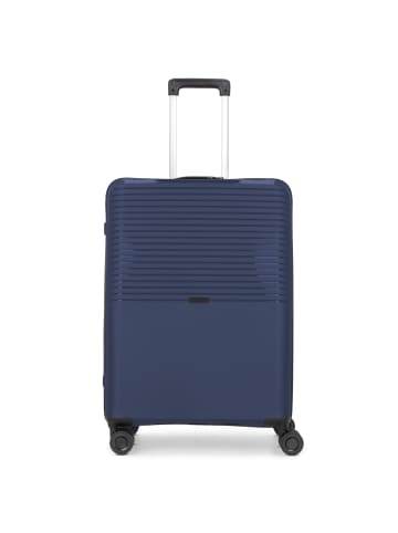 D&N Travel Line 4000 4-Rollen Trolley 66 cm navy