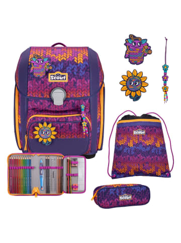 Scout Genius Exklusiv Superflash - Schulranzen Set 4tlg. (Fantasy) in Fantasy