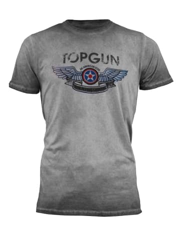 TOP GUN T-Shirt Construction TG20191039 in grey