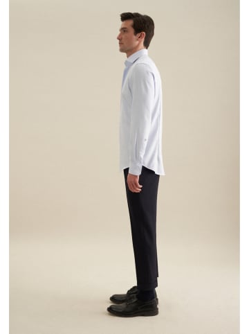 Seidensticker Business Hemd Shaped in Hellblau