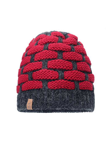 mh michael heinen mh michael heinen Wintermütze in schwarz-rot