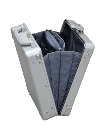 Aleon Aluminum Vertical Aktenkoffer 25 cm Laptopfach platinum
