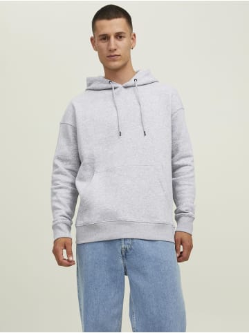 Jack & Jones Kapuzenpullover in Light Grey Melange