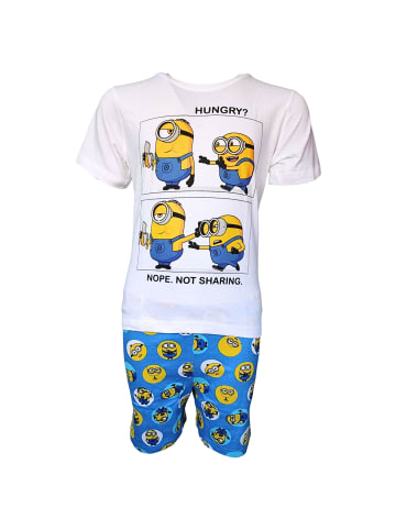 Minions Schlafanzug kurz Minions  in Blau