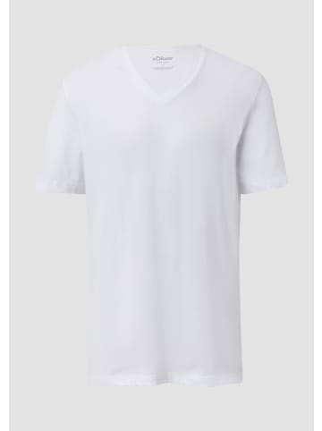 s.Oliver T-Shirt in 0100_weiß