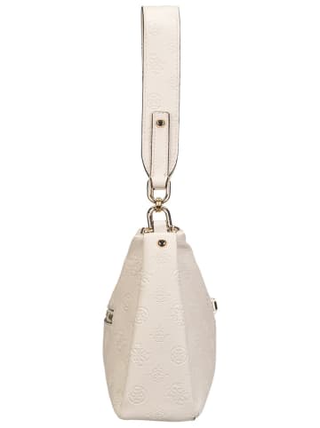 Guess Handtasche Anise Double Zip in Stone Logo