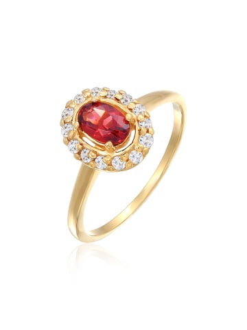 Elli Ring 585 Gelbgold Oval in Gold