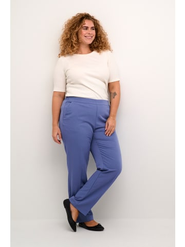 KAFFE curve Pants Suiting KCsakira in Blue Indigo