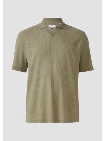 s.Oliver Polo-Shirt in 7880_olivgrün