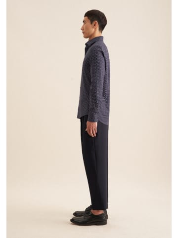 Seidensticker Business Hemd Slim in Dunkelblau