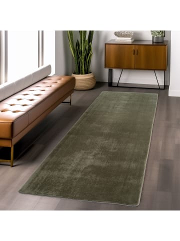 Teppich Boss Kurzflor Teppich Joy 1400 Läufer in Grün