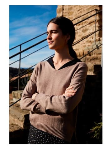 Mus & Bombon Pullover in Braun