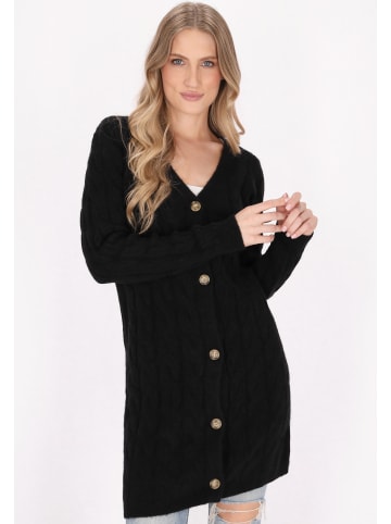 DreiMaster Vintage Damen Cardigan in Schwarz