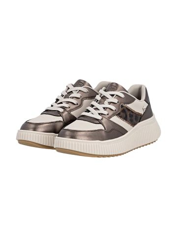 rieker Rock – Niedrige Sneaker aus Leder Beige