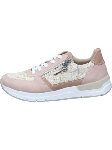 rieker Schnürschuhe, Sneakers Low in carnation/offwhite-multi/blossom