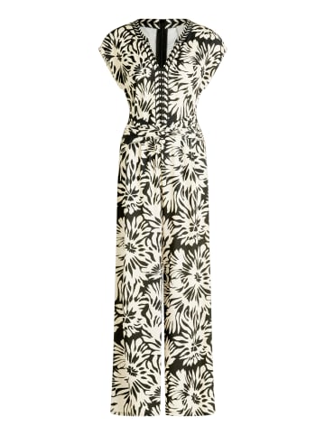 Vera Mont Jumpsuit in 7/8 Länge in Schwarz/Weiß