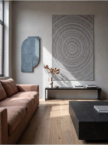 KADIMA DESIGN Teppich flachgewebt Orientalisch flachgewebt pflegeleicht Flur in Anthrazit
