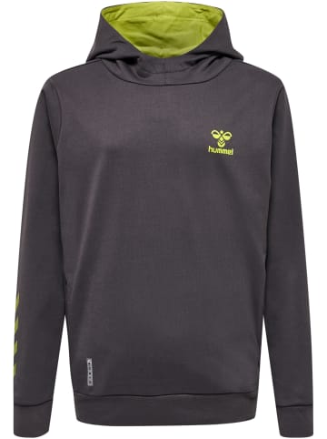 Hummel Hummel Kapuzenpullover Hmloffgrid Multisport Kinder in FORGED IRON/DARK CITRON