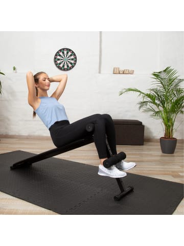 relaxdays 48x Bodenschutzmatten in Schwarz - (B)60 x (T)60 cm